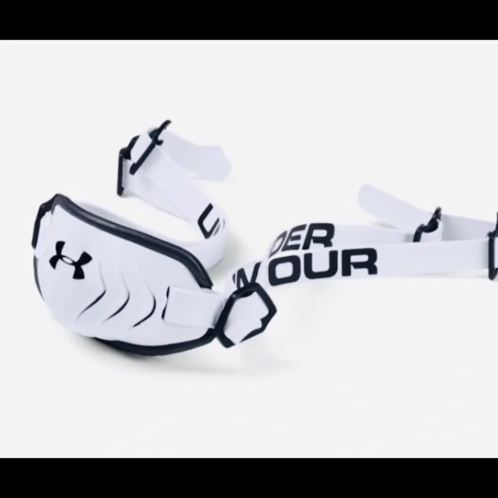 Gameday Armour | White Youths Chinstrap - Picture 2 of 5